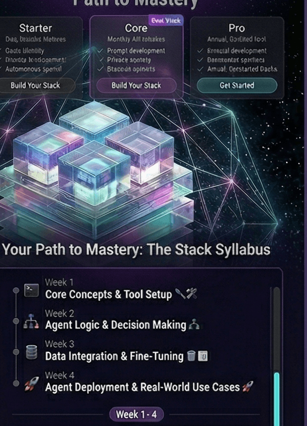 Abstract AI stack visual for CVE-2026-31431 (Copy Fail) — What It Actually Means for AI Infrastructure